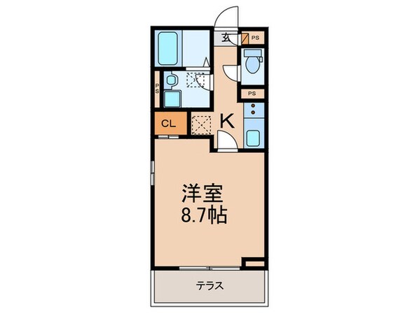 アムール緑町の物件間取画像